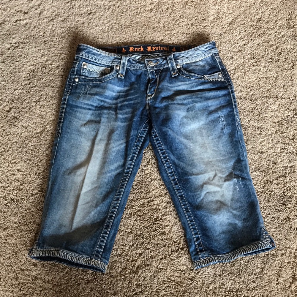Rock Revival Capris